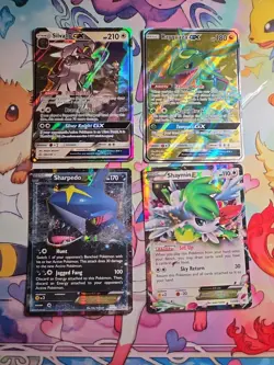 Pokemon Card Lot Ex Vintage XY Rayquaza GX 160 Silvally Gx Alt Art 4 Cards - Image 1