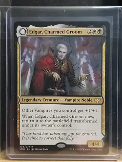 Edgar, Charmed Groom Innistrad: Crimson Vow Magic the Gathering Card - Image 1