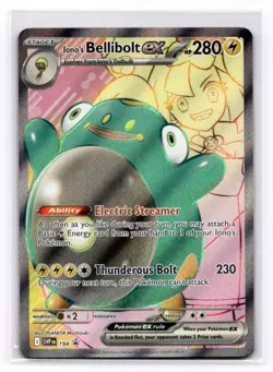 Iono's Bellibolt ex - SV: Scarlet & Violet Promo Cards - Pokemon NM 194 - Image 1