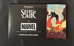MTG Secret Lair Marvel's Spider-Man: Heroic Deeds NON-FOIL Edition ships now! - Image 1