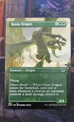 Green Dragon (Borderless) Adventures in the Forgotten Realms Regular - Image 1