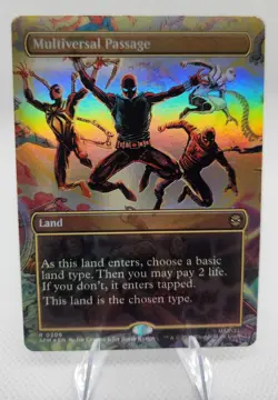 Multiversal Passage (Borderless) Marvel's Spider-Man Foil - Image 1