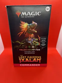Magic The Gathering Veloci-Ramp-Tor Lost Caverns Of Ixalan Commander Deck - Image 1