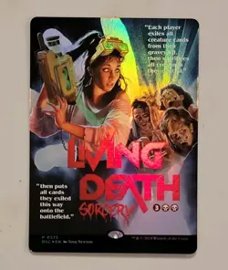 Living Death (Showcase)*foil Commander: - Duskmourn: House of Horror - NM - Image 1