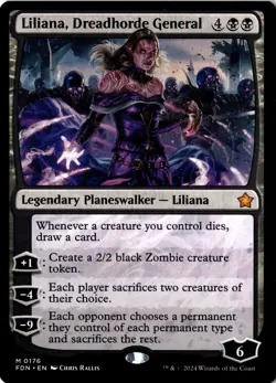 NM - Liliana, Dreadhorde General M Foundations 176 - Image 1