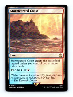 #308 2023 Doctor Who Stormcarved Coast Rare - Image 1
