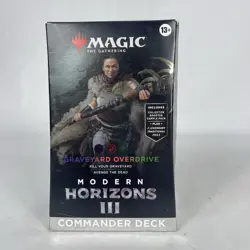 Graveyard Overdrive Commander Deck Magic The Gathering Modern Horizons 3 Sealed - Image 1