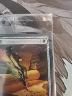 Magic The Gathering Poet's Quill Sealed Foil Prerelease Strixhaven Rare 2021 NM - Image 3