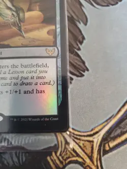 Magic The Gathering Poet's Quill Sealed Foil Prerelease Strixhaven Rare 2021 NM - Image 5