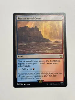 Stormcarved Coast Universes Beyond: Doctor Who Magic the Gathering MTG - Image 1