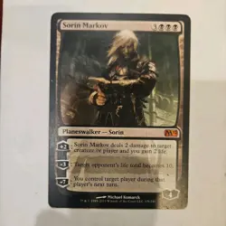 MTG Magic The Gathering Sorin Markov M12 Regular - Image 1