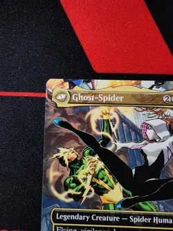 MTG Marvel Spiderman - Ghost-Spider / Gwen Stacy Non- Foil Borderless #0202 - Image 2