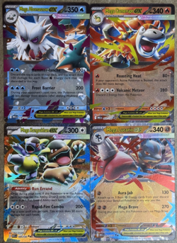 2025 POKEMON MEGA ABOMASNOW ex-MEGA KANGASKHAN ex MEGA CAMERUPT ex- LUCARIO ex - Image 1