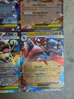 2025 POKEMON MEGA ABOMASNOW ex-MEGA KANGASKHAN ex MEGA CAMERUPT ex- LUCARIO ex - Image 5