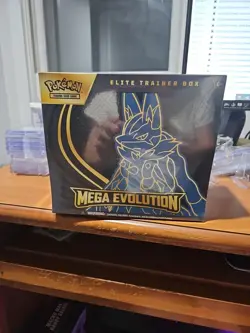 Pokemon TCG Mega Evolutions ETB Lucario - Image 1