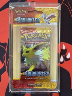 Pokemon Heart Gold Soul Silver Undaunted Sealed Blister Pack Jolteon Booster - Image 1