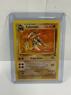 Pokemon Kabutops 24/62 Fossil Unlimited 24/62 WOTC Non Holo Rare - Image 1