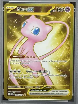 2023 Pokemon Mew EN-151 MEW EX #205/165 Hyper Rare PSA 9 Mint - Image 2