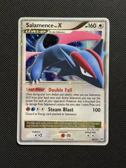 Pokemon Card Salamence Lv.X 98/99 Holo Rare Platinum Arceus 2009 Diamond Pearl - Image 1
