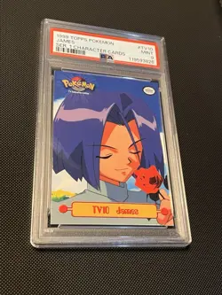 1999 Topps Pokemon TV #TV10 JAMES - LOW POP - Mint PSA 9 - US SELLER - Image 1