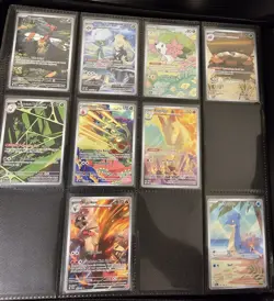 Pokemon Destined Rivals Master Set Near Complete, NM 92% - Image 2