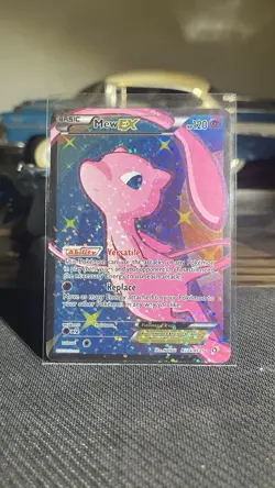 Pokemon TCG Mew EX RC24/RC25 Legendary Treasures Full Art MP - Image 1