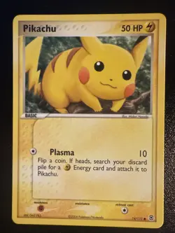 Pokemon Ex Fire Red Leaf Green - Pikachu - 74/112 - Non Holo Common - NM - Image 1