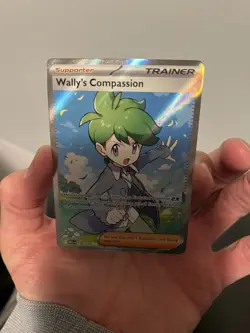 Pokemon TCG - Wally's Compassion 176/132 Full Art Ultra Rare Mega Evolution NM/M - Image 1