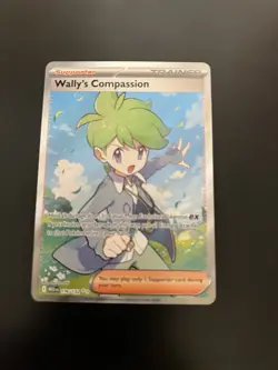 Pokemon TCG - Wally's Compassion 176/132 Full Art Ultra Rare Mega Evolution NM/M - Image 2