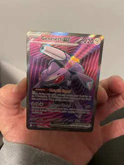 Genesect ex - 161/086 - Pokemon TCG SV: Black Bolt - Secret Rare Full Art - NM/M - Image 1