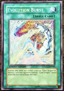 Evolution Burst HA01-EN030 * SECRET RARE LIMITED EDITION * NM/LP * Yu-Gi-Oh! - Image 1