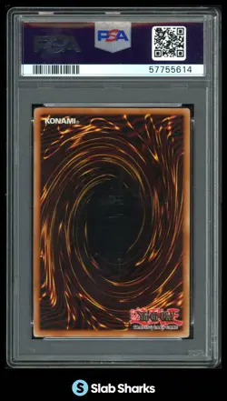 2005 YU-GI-OH PROMO BLUE-EYES WHITE DRAGON FORBIDDEN LEGACY #EN001 PSA 6 - Image 2