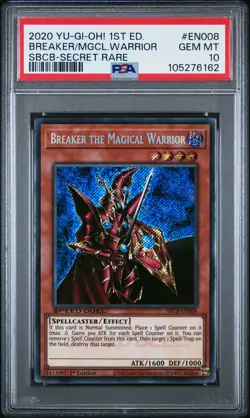 2020 YU-GI-OH! SPEED DUEL: BATTLE CITY BOX BREAKER THE MAGICAL WARRIOR PSA 10 - Image 1