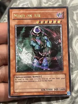Mind On Air Yugioh Ultimate Rare - Unlimited Ed - Image 1