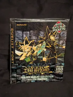 Yu-Gi-Oh! Golden Duelist Collection 9-Pocket Portfolio Sealed - Image 1