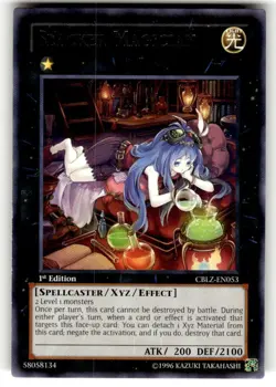 ( SLACKER MAGICIAN ) - Rare - CBLZ-EN053 - 1st - NM - Yu-Gi-Oh - Cosmo Blazer - Image 1