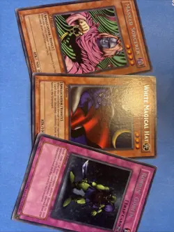 Yu-Gi-Oh! TCG- Robbin Goblin, White Magic Hat, Masked Sorcerer - 1st Edition MRD - Image 1