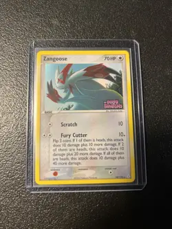 Zangoose 34/110 EX Holon Phantoms Holo Stamped Rare Vintage Pokemon Card - NM - Image 2