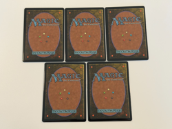 MTG Venom Raised Foil Mana Symbiote 5 Card Set Secret Lair Spider Man NM - Image 2