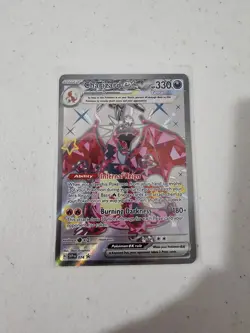Pokemon TCG Charizard EX SVP 074, Paldean Fates, Shiny Ultra Rare Promo Card - Image 1