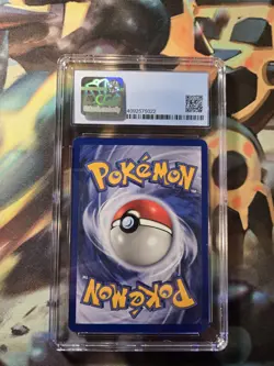 Hitmonchan 7/102 Base Set Unlimited Holo Pokemon Card CGC 9 MINT with Subgrades - Image 5