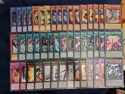 Yugioh 46 Card Primite Dark Magician Genesys Format Deck Core Drillbeam Souls - Image 1