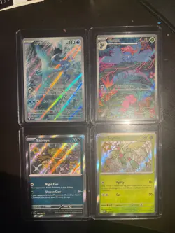Pokemon TCG cards lot Articuno161/159 Gloom198/197 Scyther095/091 Sableye184/91 - Image 1