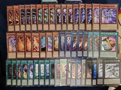 Yugioh 50 Card Drytron Deck Core Sage Diviner Benten Vanity Ruler Fafnir - Image 1