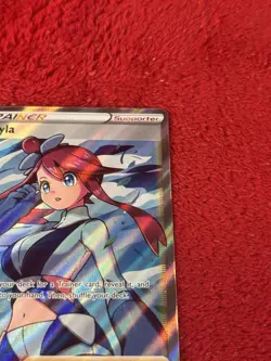 Skyla (Full Art) 072/072 Shining Fates Holo Pokemon Card Near Mint - Image 2