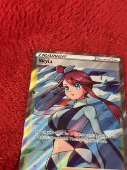 Skyla (Full Art) 072/072 Shining Fates Holo Pokemon Card Near Mint - Image 3
