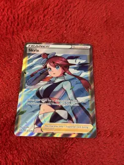 Skyla (Full Art) 072/072 Shining Fates Holo Pokemon Card Near Mint - Image 5