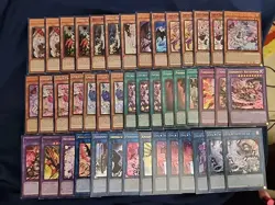 Yugioh 45 Card Live Twin Fiendsmith Deck Core Ki-Sikil Evil Twin Rextremende - Image 1