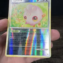 Igglybuff 44/123 HeartGold SoulSilver Reverse Holo Pokemon Card - Image 3
