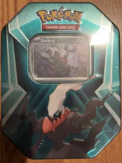Pokemon TCG Trading Card Game Darkrai Tin Whammy New Sealed 3 Foils 3 Booster - Image 1